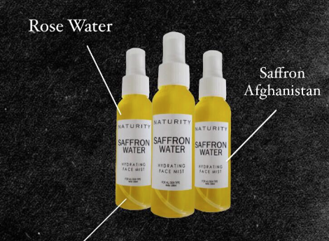 Wajah Cerah dengan Face Mist Halal Berbahan Saffron Afghanistan 